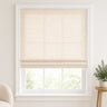 Custom Ramie Ivory Woven Bamboo Shades - Standard - Ivory JU-01