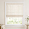 Custom Ramie Marble White Woven Bamboo Shades - Standard - Marble White DMC02-01