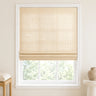 Custom Ramie Cream Top Down Bottom Up Bamboo Shades - Top Down Bottom Up - Cream D13-02