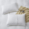 3-Pieces 100% Linen White Solid Duvet Cover Set - Fredesigner