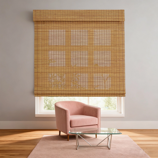 Wooden Blinds with 6" H Valance