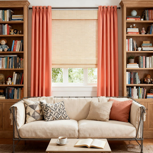 curtains over blinds ideas