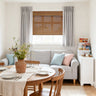 Customized Window Shades for Living Room