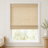 Custom Willow Flax Woven Bamboo Shades - Standard - Flax W07-4