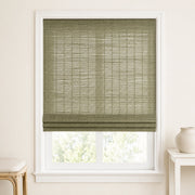 Custom Willow Gray Green Woven Bamboo Shades - Standard - Gray Green W07-2