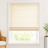 Custom Willow Marble White Woven Bamboo Shades - Standard - Marble White W07-9