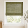 Custom Willow Olive Woven Bamboo Shades - Standard - Olive W07-5