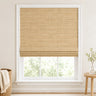 Custom Willow Wheat Woven Bamboo Shades - Standard - Wheat W07-1