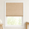 Custom Willow Oat Top Down Bottom Up Bamboo Shades - Top Down Bottom Up - Oat W07-8