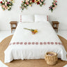 3-Pieces Bedroom Essentials Embroidered Comforter Set - Fredesigner