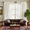 Sheer window curtains