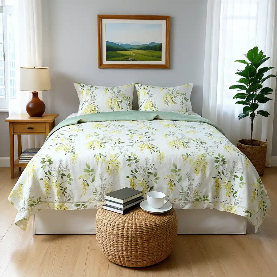 Floral Bed in a Bag Comforter Sets - Fredesigner