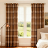 Window Plaid Curtains Windowpane Plaid Curtains Genia - Fredesigner