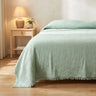 Soft Cozy and Breathable Muslin Throw for Bed - Fredesigner