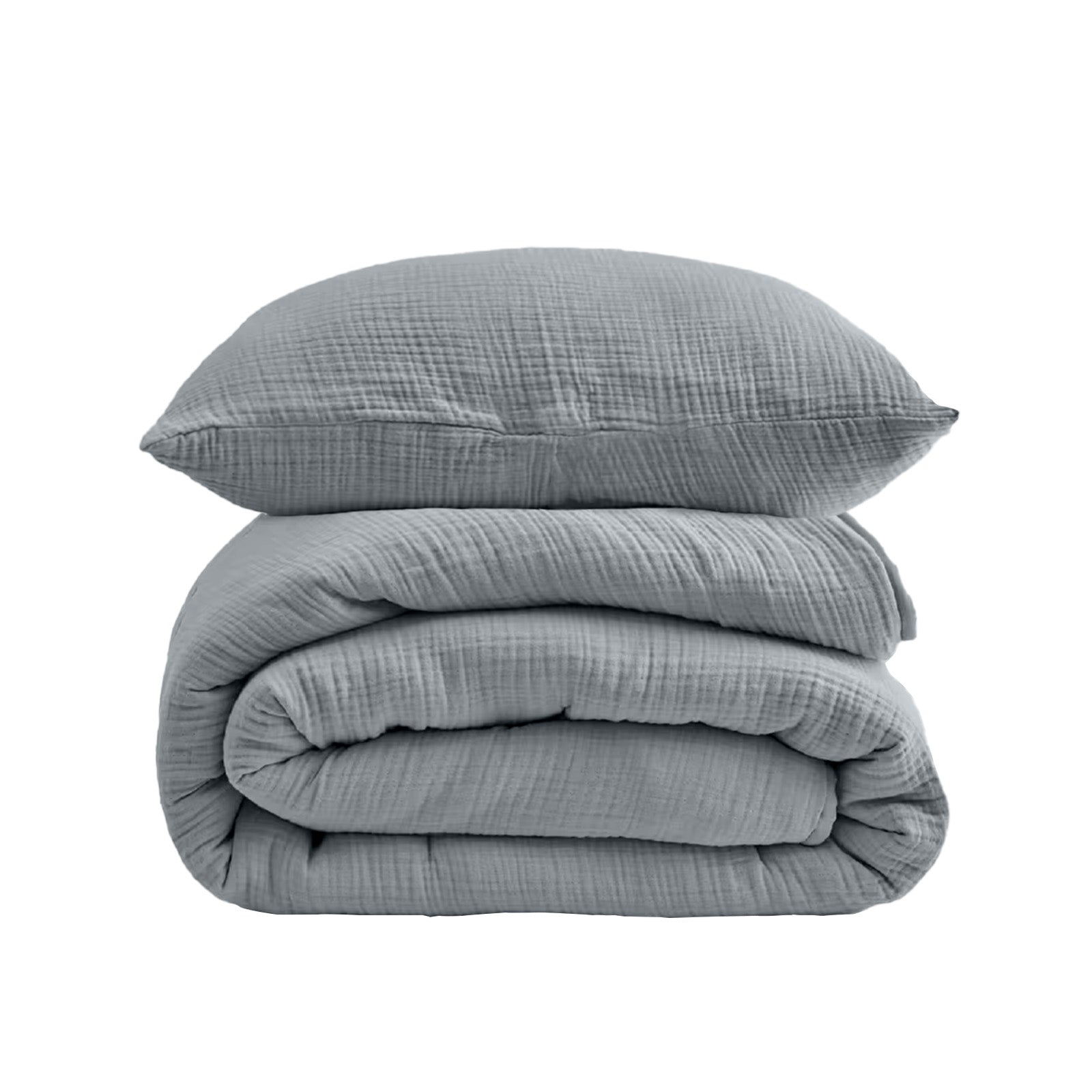 2-Layer Gauze Muslin Cotton Duvet Cover - Fredesigner
