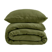 2-Layer Gauze Muslin Cotton Duvet Cover - Fredesigner