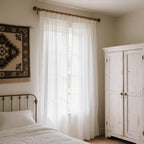 Voile sheer curtains