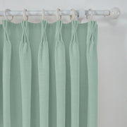 linen pinch pleat curtains
