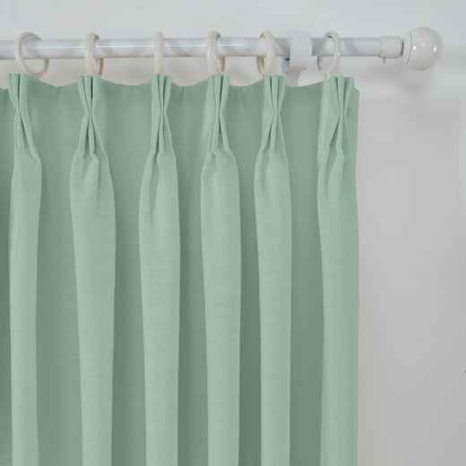 linen pinch pleat curtains
