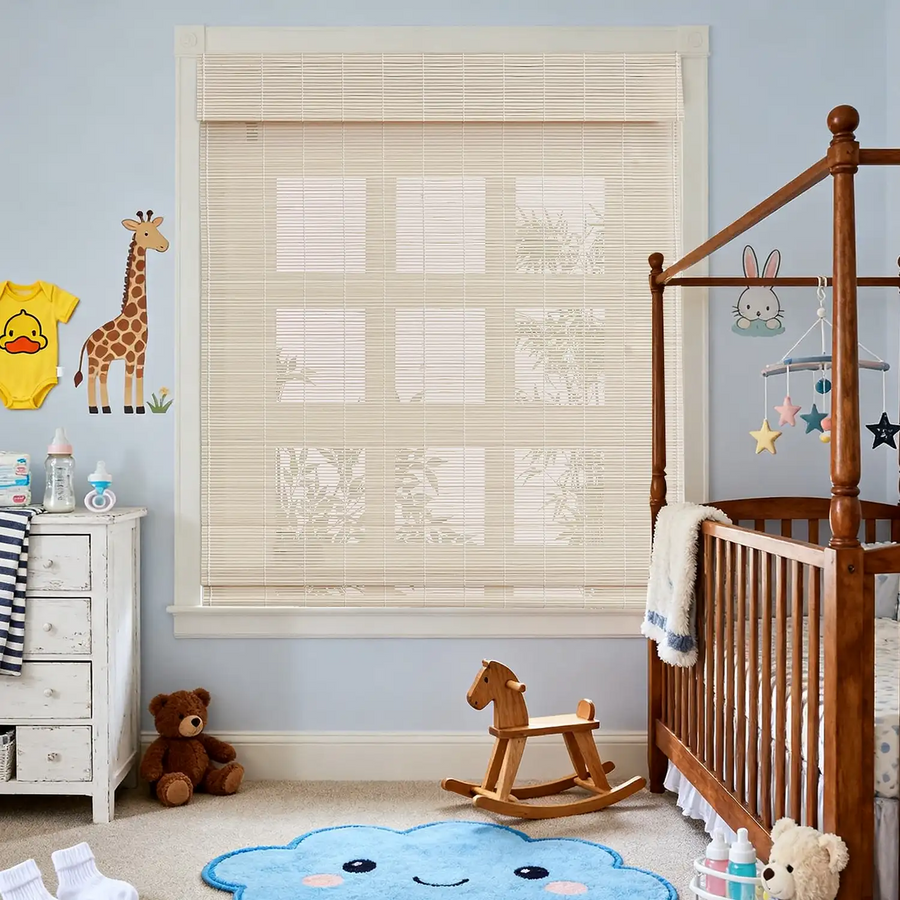 Room Darkening Bamboo Blinds