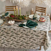 Cloth Napkins Green Fall Thanksgiving Washable - Fredesigner