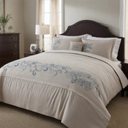 CozyLux Queen Comforter Set for All Seasons - Fredesigner