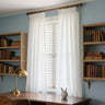 Bedroom sheer curtains