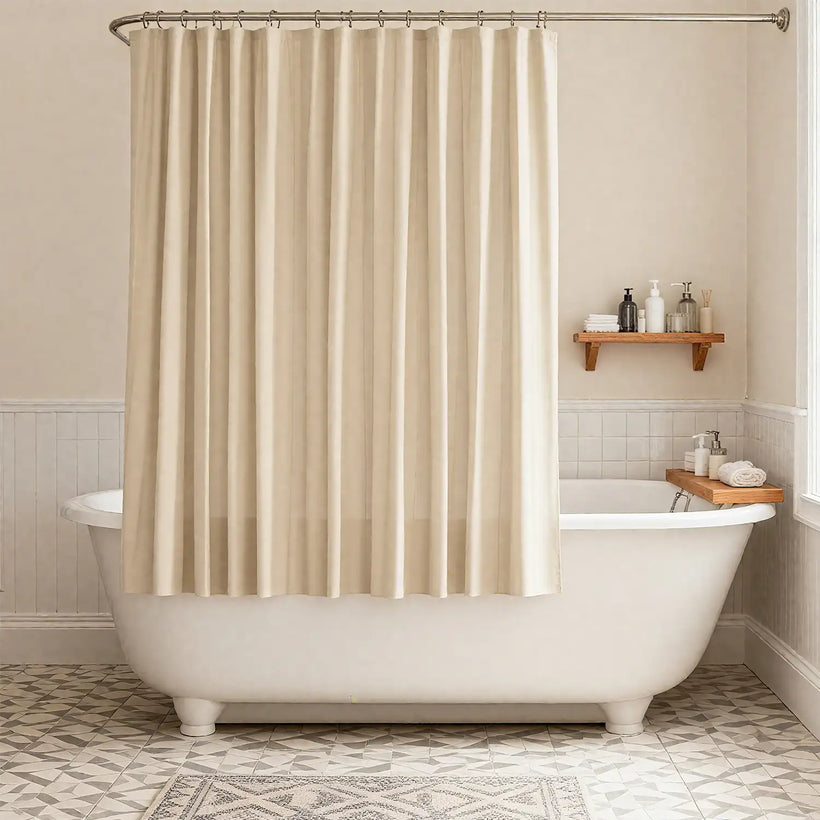  Heavy Duty Long Curtains for Bathroom Showers