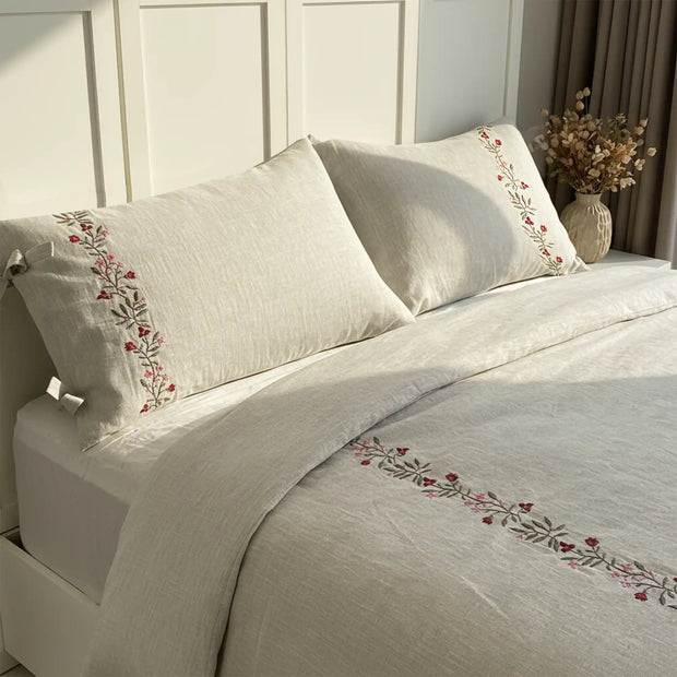 3-teiliges leichtes Bettwäscheset für Queensize-Betten 