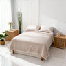 3-Pieces Comfy Breathable Bed Sheets Set Lace Edge - Fredesigner