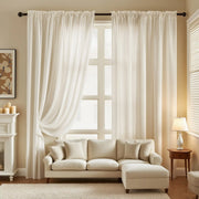Sheer blackout curtains
