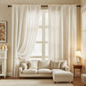 Sheer blackout curtains