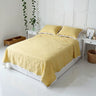 3-Pieces Lace Ruffled Bedding Comforter Set - Fredesigner