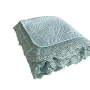 Ruffled Lace Quilt Lightweight Comfort with Charm - Fredesigner