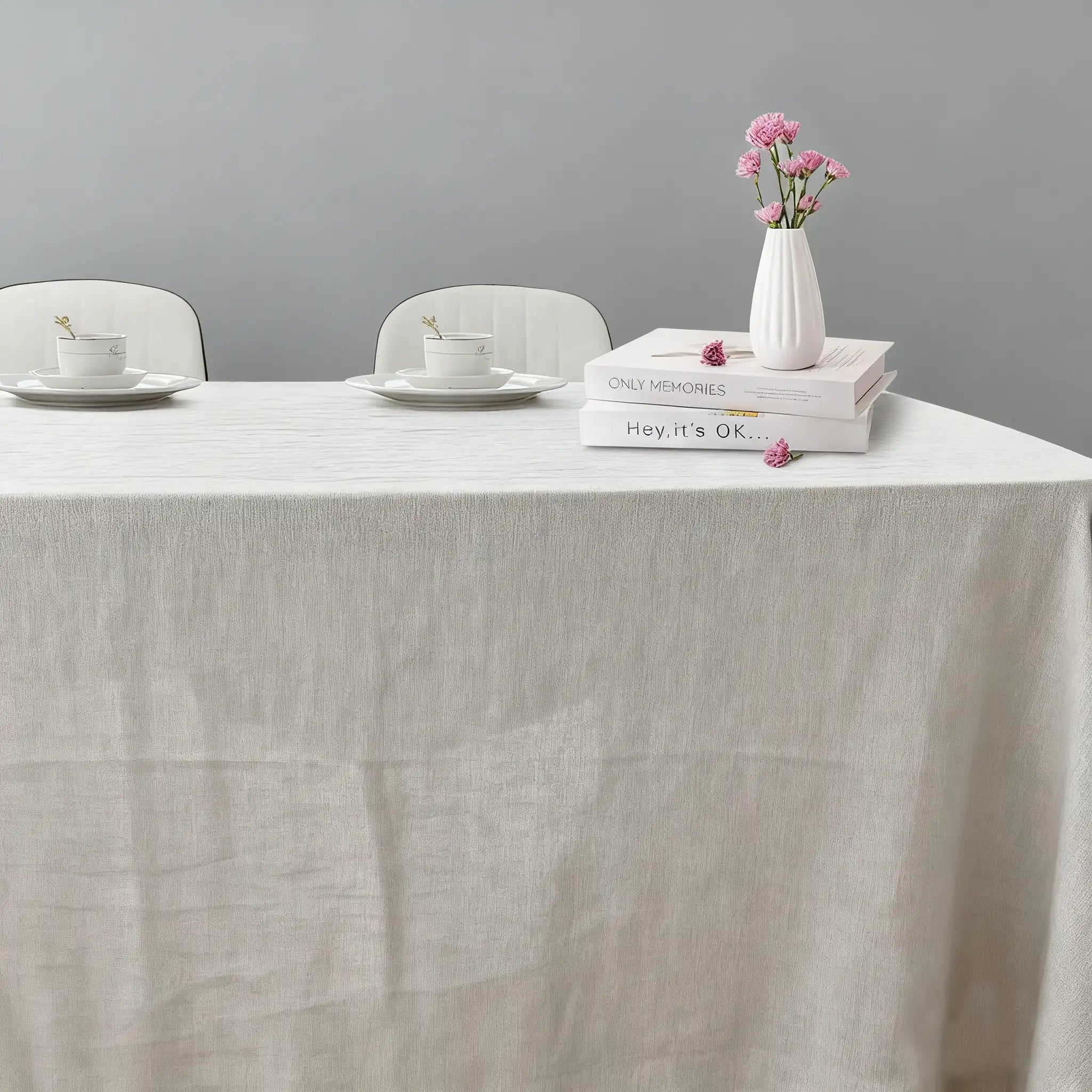 Tablecloth Linen Waterproof for Kitchen Dining - Fredesigner