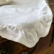 White Table Cloth for 6 or 8 Foot - Fredesigner