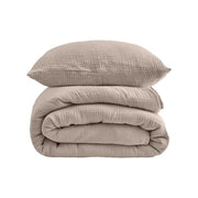 2-Layer Gauze Muslin Cotton Duvet Cover - Fredesigner