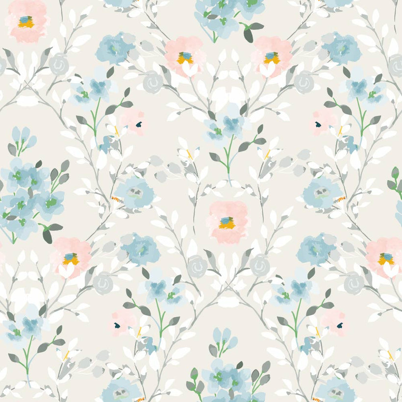 Flower Valance Curtains for Living Room Rose - Fredesigner