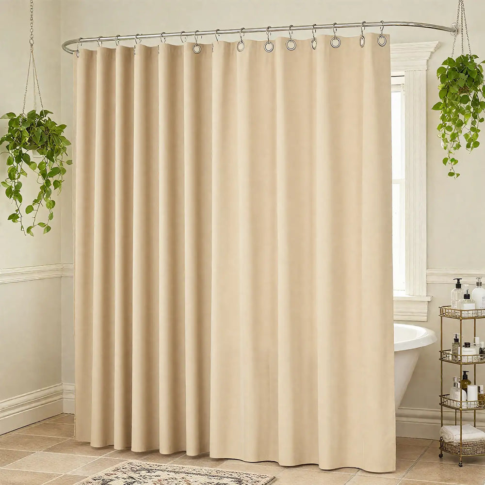  Heavy Duty Long Curtains for Bathroom Showers