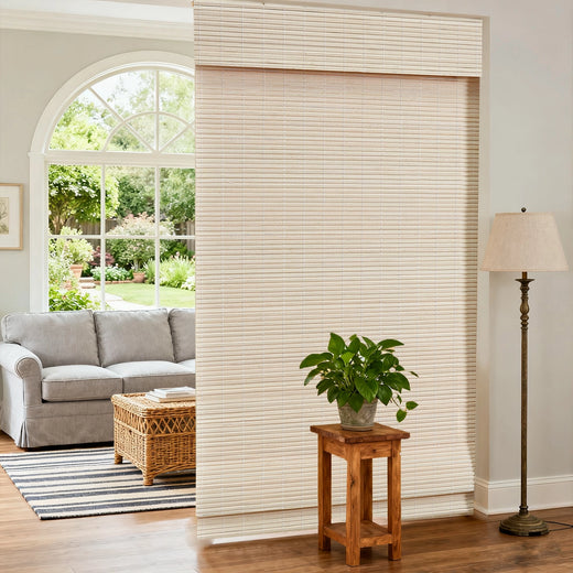 Custom Light Filtering Bamboo Shades