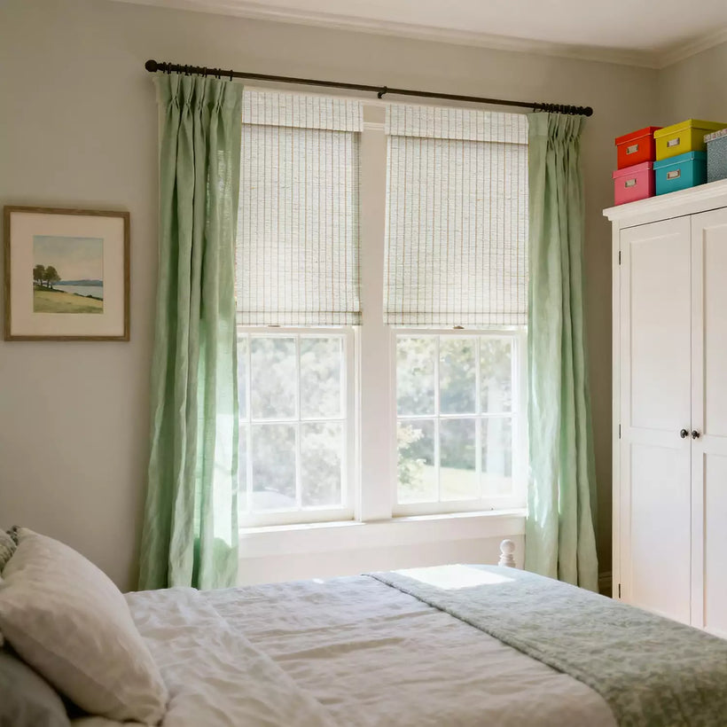Easy to Lift & Fold Up Window Shades