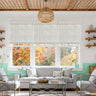 Blackout Natural Blinds for Indoor Windows