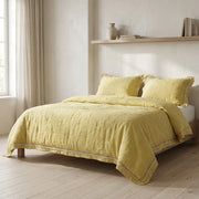 3pcs Lace Ruffled Bedding Comforter Set - Fredesigner
