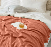 4 Layer Gauze Rustic Bed Cover - Fredesigner