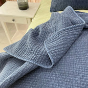 Soft Quilt Bedding Set Mineral Blue - Fredesigner