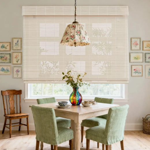 Roman Blinds for Dining Room
