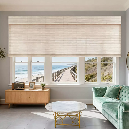 Custom Size Bamboo Blinds