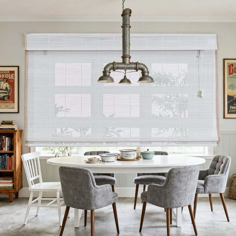 Roman Blinds for Dining Room