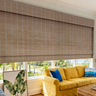 Custom Woven Wood Shades for Indoor Windows