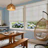 Filtering Cordless Blinds for Dining Room